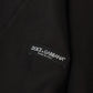 Elegant Black Wool Silk 3-Piece Martini Suit