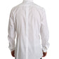 Elegant White GOLD Fit Dress Shirt