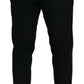 Elegant Black Martini 3-Piece Wool Suit