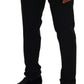 Elegant Black Martini 3-Piece Wool Suit