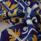 Elegant Silk Majolica Patterned Men's Scarf