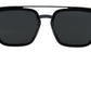Chic Square Frame Browline Sunglasses