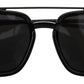 Chic Square Frame Browline Sunglasses