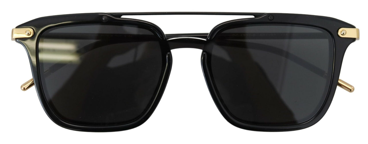 Chic Square Frame Browline Sunglasses