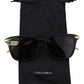 Chic Square Frame Browline Sunglasses