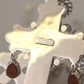 Elegant Multicolor Crystal Cross Necklace