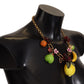 Chic Gold Statement Sicily Fruit Necklace