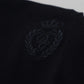Black Virgin Wool Crewneck Pullover  Sweater