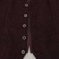 Maroon Wool Silk 3-Piece Martini Suit