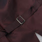 Maroon Wool Silk 3-Piece Martini Suit