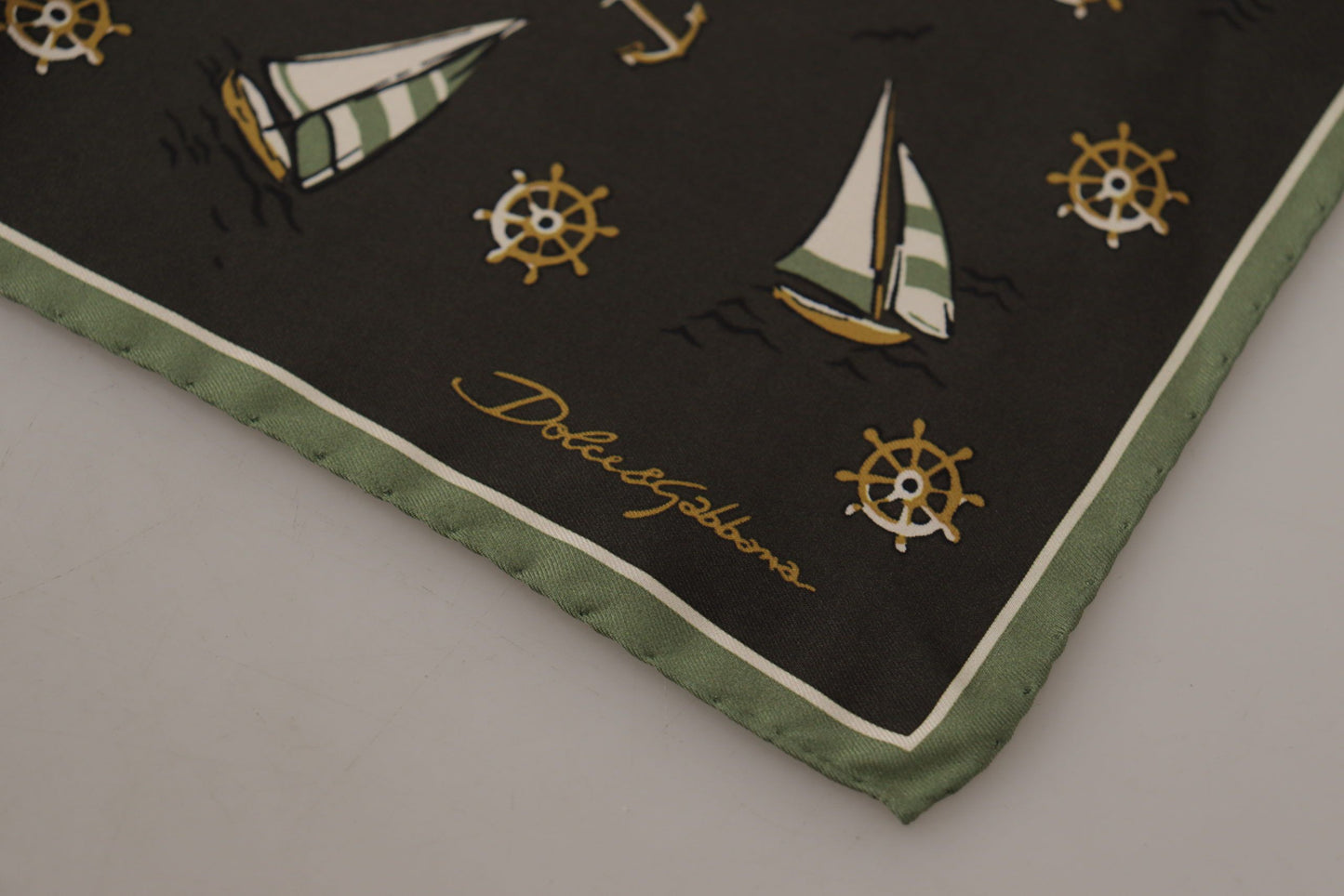 Multicolor Printed DG Logo Square Handkerchief