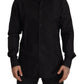 Black GOLD Slim Fit Tuxedo Dress Shirt