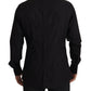 Black GOLD Slim Fit Tuxedo Dress Shirt