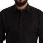 Black GOLD Slim Fit Tuxedo Dress Shirt