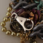 Sicilian Elegance Gold-Tone Statement Necklace