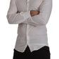 White Stretch GOLD Slim Fit Dress Shirt