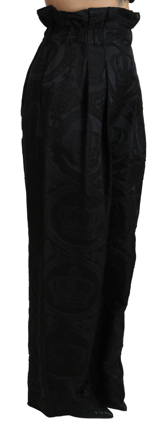 Elegant High Waist Wide Leg Pants