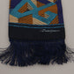 Multicolor Patterned Wrap Shawl Fringe Scarf