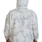 Elegant Camouflage Hooded Jacket