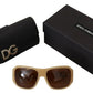 Elegant Cream Swarovski Sunglasses
