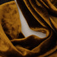 Brown Mens Shawl Warm Neck Wrap Fringe Silk Scarf