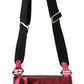 Chic Pink Fabric Crossbody Elegance