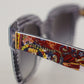 Chic Multicolor Acetate Sunglasses for Women