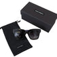Chic Multicolor Acetate Sunglasses for Women