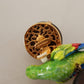 Chic Parrot Embellished Hoop Earrings