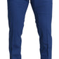 Elegant Slim Fit Wool Stretch Dress Pants