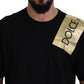 Elegant Black Gold Logo Tee