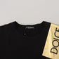 Elegant Black Gold Logo Tee