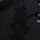 Elegant Slim Fit Formal Black Dress Shirt