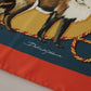 Elegant Multicolor Silk Scarf