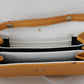 Chic Yellow Leather Shoulder Bag