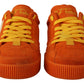 Orange Leather P.J. Tucker Sneakers Sneakers