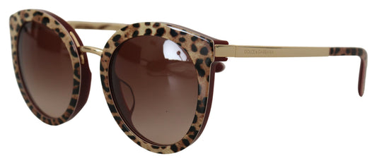 Elegant Brown Gradient Sunglasses