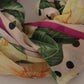 Elegant Floral Silk Shawl Wrap