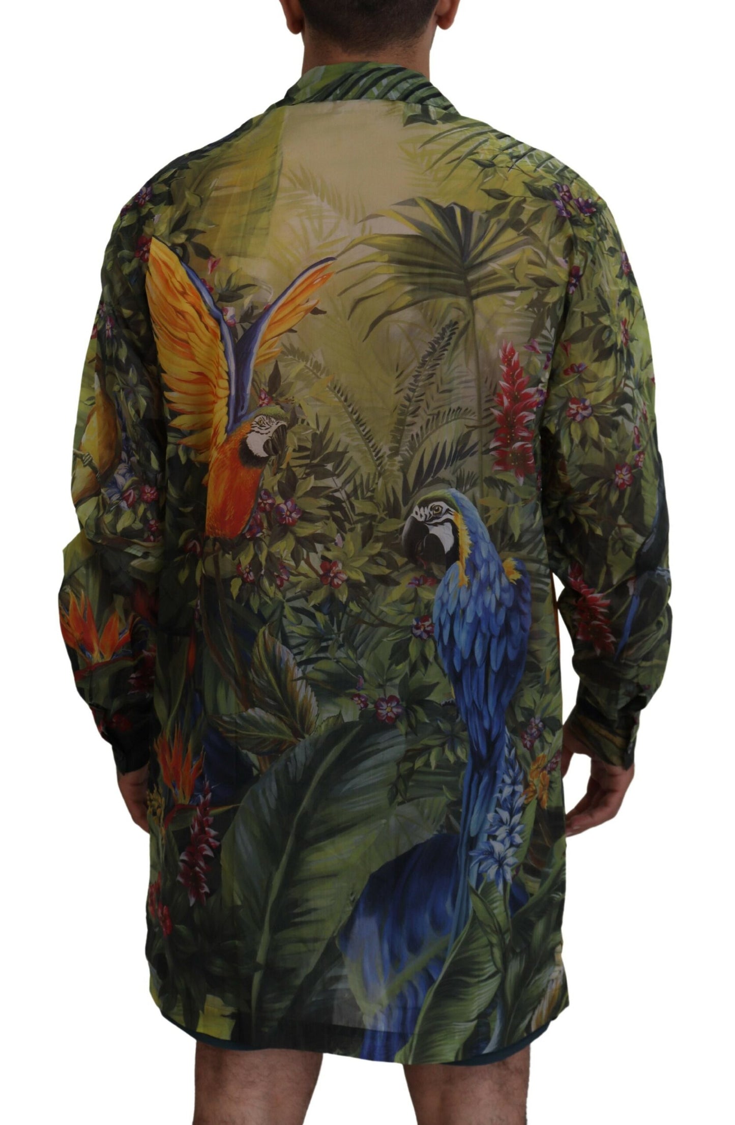 Exotic Jungle Print Casual Shirt