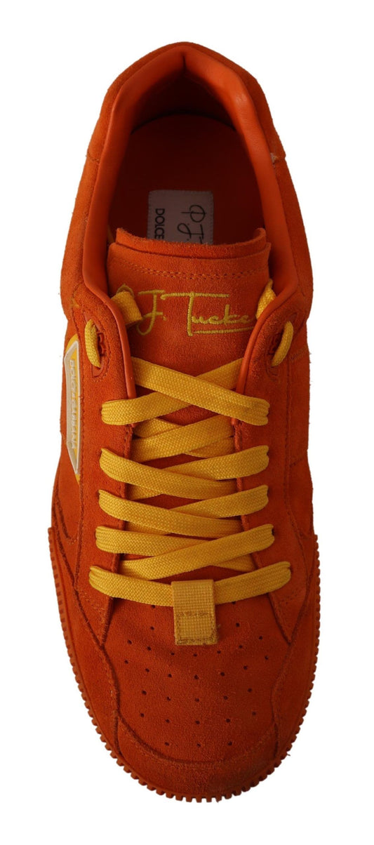 Orange Leather P.J. Tucker Sneakers Sneakers