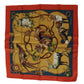 Elegant Multicolor Silk Scarf