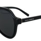 Black DG4355F Plastic Frame Non Polarized Sunglasses
