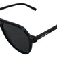 Black DG4355F Plastic Frame Non Polarized Sunglasses