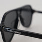 Black DG4355F Plastic Frame Non Polarized Sunglasses
