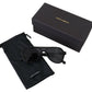 Black DG4355F Plastic Frame Non Polarized Sunglasses