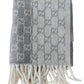 Elegant Cashmere-Wool Blend Designer Scarf