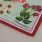 Elegant Floral Silk Square Scarf