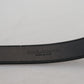 Black Leather Silver Tone Metal Buckle Men Belt
