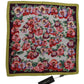 Floral Elegance Silk Square Scarf