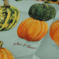 Chic Silk Square Scarf with Vegetable Print